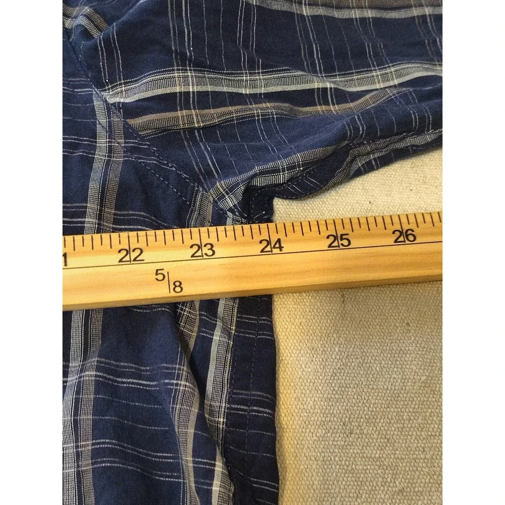 The North Face Mens‎ Plaid Long Sleeve Button Up Shirt XL Pockets LL